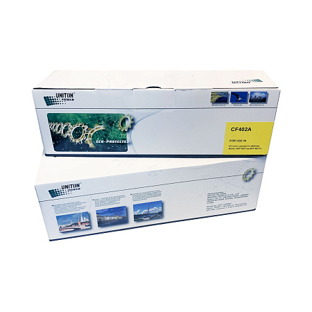 Картридж для HP Color LJ M252/ M277 CF402A (201A) желтый (1,4K) UNITON Premium GREEN LINE (Eco Protected) Картридж для HP Color LJ M252/ M277 CF402A (201A) желтый (1,4K) UNITON Premium GREEN LINE (Eco Protected)