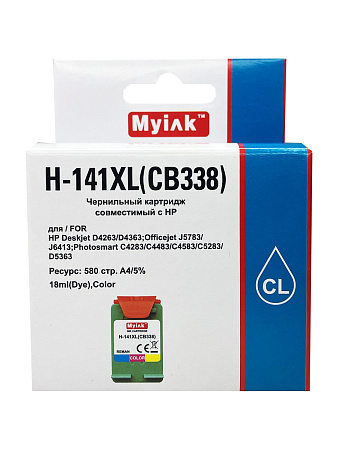 Картридж для (141XL) HP DJ D4263 CB338 (R) Color MyInk Картридж для (141XL) HP DJ D4263 CB338 (R) Color MyInk