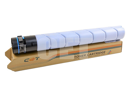 Тонер-картридж для KONICA MINOLTA bizhub C454/554/454e/554e (TN-512C) CPT) (26K,514г) синий (CET), CET141255 Тонер-картридж для KONICA MINOLTA bizhub C454/554/454e/554e (TN-512C) CPT) (26K,514г) синий (CET), CET141255