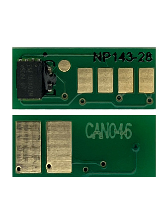 Чип к-жа (046 K) для Canon LBP653Cdw/654Cx,MF732Cdw/734Cdw/735Cx, HP LJ Color M452 (2.2K,OEM Size,Green) Cartridge 046K/CF410A black JT 