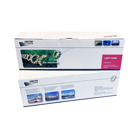 Картридж для CANON LBP-7100  Cartridge 731M красный (1,5K) UNITON Premium GREEN LINE (Eco Protected) 