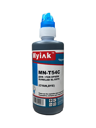 Чернила для EPSON SureLab (T54) SL-D570 (250мл, cyan, Dye) MyInk Чернила для EPSON SureLab (T54) SL-D570 (250мл, cyan, Dye) MyInk