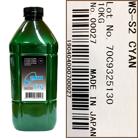 Тонер для KYOCERA FS Color Универсал тип WS-S2-C (фл,1кг,синий,IMEX) Green Line Тонер для KYOCERA FS Color Универсал тип WS-S2-C (фл,1кг,синий,IMEX) Green Line
