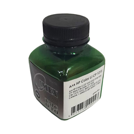 Тонер для HP Color LJ CP 1215/1515/1518/1525/СМ1312/CM1415/CP1025/2025 (фл,55,черный,Polyester,TMC040 IMEX) Green Line 