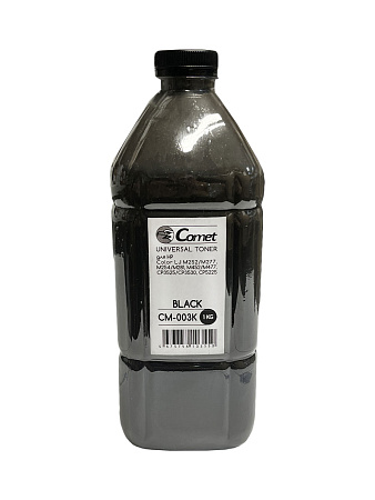 Тонер для HP Color Универсал тип CM-003K (фл,1кг,черный,Chemical,COMET) ATM Тонер для HP Color Универсал тип CM-003K (фл,1кг,черный,Chemical,COMET) ATM