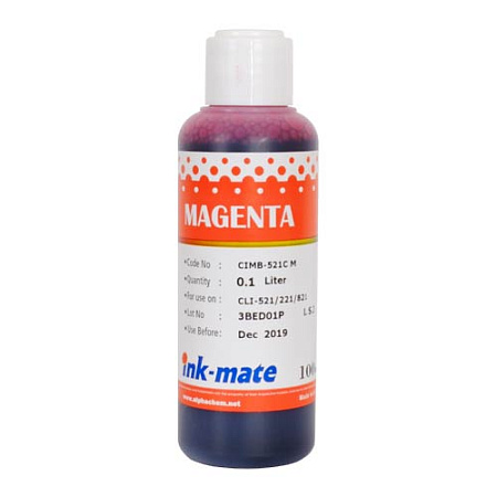 Чернила для CANON CLI-521/426 (100мл, Dye, magenta) CIM-521M Ink-Mate SAL Чернила для CANON CLI-521/426 (100мл, Dye, magenta) CIM-521M Ink-Mate SAL
