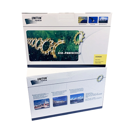 Картридж для HP Color LJ CP 4525/4025 CE262A желтый (11K) UNITON Premium GREEN LINE (Eco Protected) Картридж для HP Color LJ CP 4525/4025 CE262A желтый (11K) UNITON Premium GREEN LINE (Eco Protected)