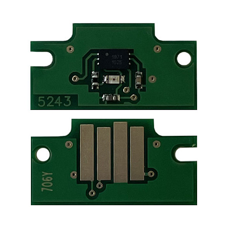 Чип к-жа (PFI-706Y) Canon IPF W8300/8400/9400 yellow UNItech(Apex) Чип к-жа (PFI-706Y) Canon IPF W8300/8400/9400 yellow UNItech(Apex)