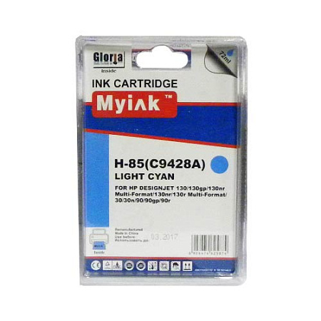 Картридж для ( 85) HP DesignJet 30/130/130nr C9428A Light Cyan MyInk SAL Картридж для ( 85) HP DesignJet 30/130/130nr C9428A Light Cyan MyInk SAL