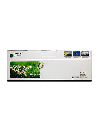 Картридж для HP Color LJ Pro 4203,MFP 4303 W2302X (230X) желтый (5,5K) БЕЗ ЧИПА!! UNITON Premium  GREEN LINE (Eco Protected) 