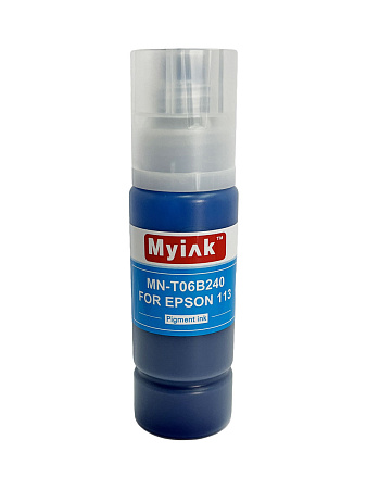 Чернила для EPSON EcoTank 113 (T06B240) ET-5850/5800/16600/16650  (70мл, cyan,Pigment) MyInk 