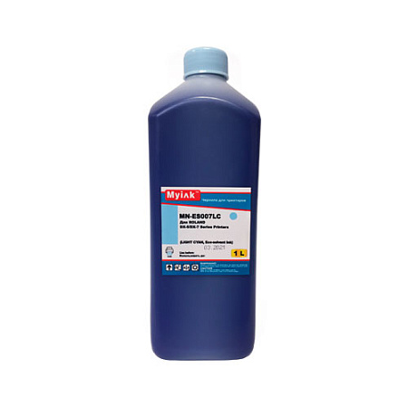 Чернила экосольвентные для Roland Soljet /MUTOH/Mimaki (1л, light cyan) ES007LC MyInk 