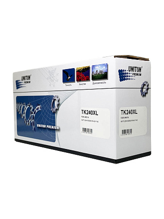 Картридж для Катюша M240/ M140/ P140 TK240XL Toner Cartr (12K) UNITON Premium Картридж для Катюша M240/ M140/ P140 TK240XL Toner Cartr (12K) UNITON Premium
