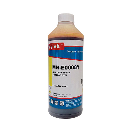 Чернила для EPSON (T7824) Surelab D700 (1л, yellow, Dye)  E0008Y MyInk 