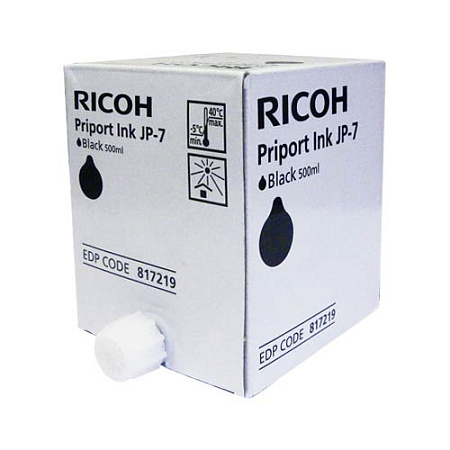 Краска Ricoh Priport JP-750/755 type JP-7 (т,500ml,черный ) (o) Краска Ricoh Priport JP-750/755 type JP-7 (т,500ml,черный ) (o)