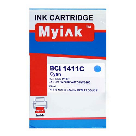 Картридж для CANON BCI-1411C W7200/8200 Cyan MyInk SAL Картридж для CANON BCI-1411C W7200/8200 Cyan MyInk SAL
