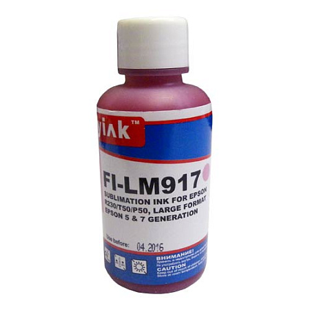Чернила для EPSON St Photo R230/T50 (100мл,light magenta,сублимационные) FI-LM917/ES917LM MyInk Чернила для EPSON St Photo R230/T50 (100мл,light magenta,сублимационные) FI-LM917/ES917LM MyInk