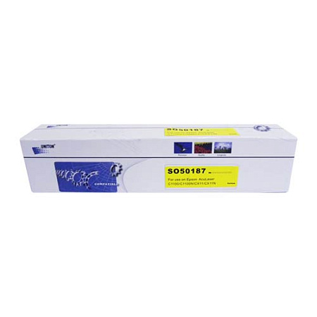 Картридж для EPSON AcuLaser C1100/CX11N (S050187) Toner Cartr (R) желтый (4К) UNITON Eco Картридж для EPSON AcuLaser C1100/CX11N (S050187) Toner Cartr (R) желтый (4К) UNITON Eco