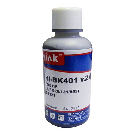 Чернила для HP (178/920/655/932/934/940/950/ GT51/ GT52/ GT53) CB321 (100мл, black,Pigment) HI-BK401 v.2 EverBrite™ MyInk Чернила для HP (178/920/655/932/934/940/950/ GT51/ GT52/ GT53) CB321 (100мл, black,Pigment) HI-BK401 v.2 EverBrite™ MyInk