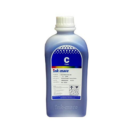 Чернила экосольвентные для Roland Soljet /MUTOH/Mimaki (1л, cyan) ECIM 540C Ink-Mate SAL 