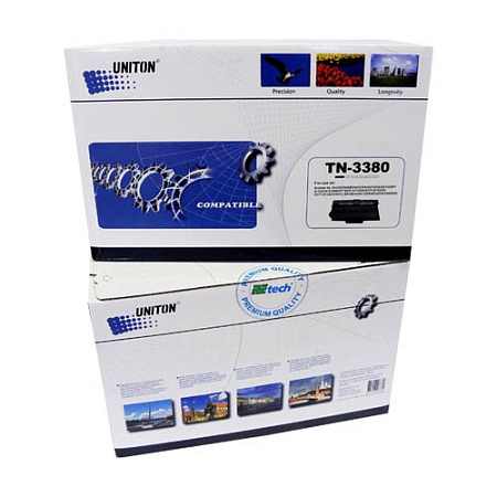 Картридж для BROTHER HL-5440/5450/5470/6180/DCP-8110/8250/MFC-8520/8950 TN-3380 (8K) UNITON Premium Картридж для BROTHER HL-5440/5450/5470/6180/DCP-8110/8250/MFC-8520/8950 TN-3380 (8K) UNITON Premium