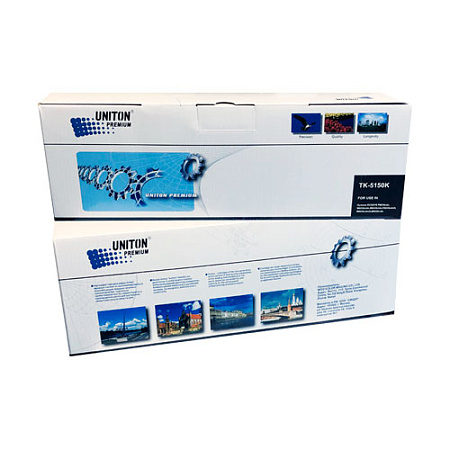 Тонер-картридж для (TK-5150K) KYOCERA ECOSYS P6035/M6035/M6535 (12K) черный UNITON Premium GREEN LINE 