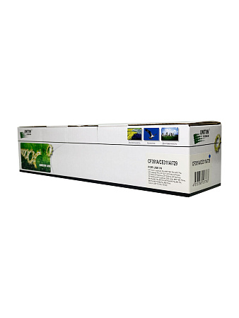 Картридж для HP Color LJ M176 / CP1025 CF351A/CE311A/Canon 729C синий (1K) UNITON Premium GREEN LINE (Eco Protected) 