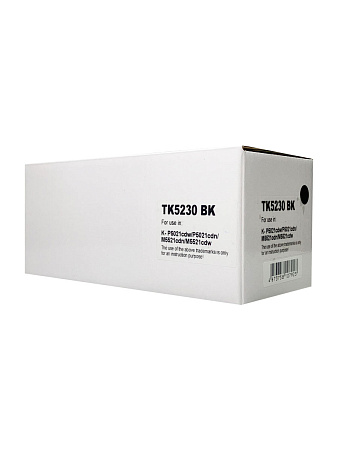 Тонер-картридж для (TK-5230K) KYOCERA ECOSYS P5021/M5521 (2,6K) черный (compatible) 