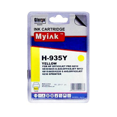 Картридж для (935XL) HP Officejet Pro 6230/6830 C2P26AE желтый (14,6ml) MyInk  SAL 