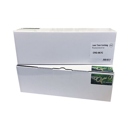Картридж для CANON LBP-631/633,MF651/655/657  Cartridge 067C синий (1,25K) UNITON Premium GREEN LINE (Eco Protected) 