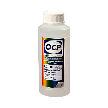 Промывочная жидкость для отмачивания пигментных чернил Lexmark Cleaning Fluid (100мл,бесцветная) LCF III OСР Промывочная жидкость для отмачивания пигментных чернил Lexmark Cleaning Fluid (100мл,бесцветная) LCF III OСР
