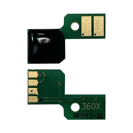 Чип к-жа HP Color LJ M552/M553/ M557 (12,5K,NOT OEM Size) CF360X black UNItech(Zhono) 