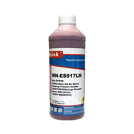 Чернила для EPSON St Photo R230/T50 (1л,light magenta,сублимационные) ES917LM  MyInk SAL 