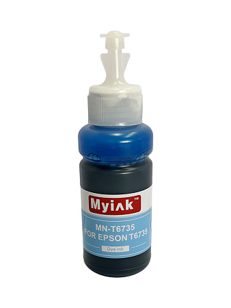 Чернила для EPSON (T6735) L800/  L805/ L1800 (70мл, контейнер, light cyan Dye) MN-T6735 MyInk 