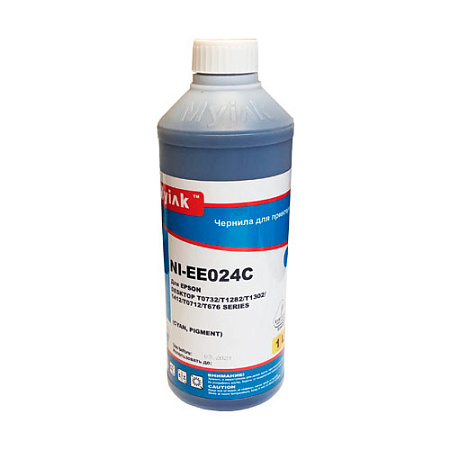 Чернила для EPSON (T0732/T0712/T0922) St C67/91/CX3700/4300/ T40/TX550/S22/SX125 (100мл,cyan,Pigment) EE024C MyInk SAL 
