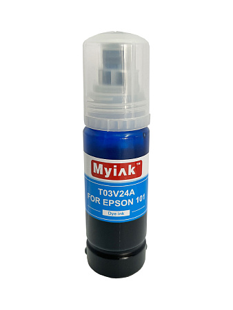 Чернила для EPSON EcoTank (101) L4150/L4160/L6160/L6170/L6190 (70мл, cyan, Dye) T03V24A MyInk 