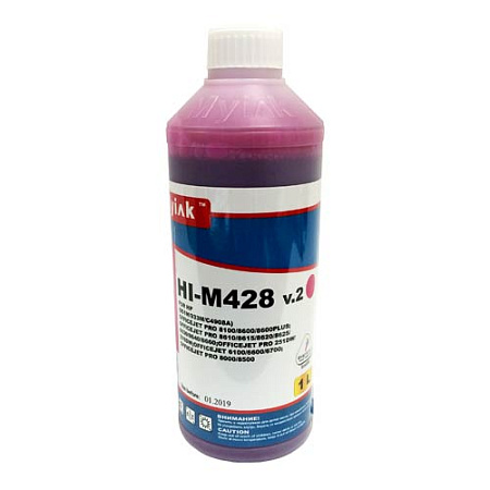 Чернила для HP (933/935/940/951) Officejet Pro 8100/8600/6100/6600/6700/ K5300/ K5400/ K550/7610/7110/8000(1л,magenta.Pigment) HI-M428 v.2 EverBrite™ MyInk SAL Чернила для HP (933/935/940/951) Officejet Pro 8100/8600/6100/6600/6700/ K5300/ K5400/ K550/7610/7110/8000(1л,magenta.Pigment) HI-M428 v.2 EverBrite™ MyInk SAL