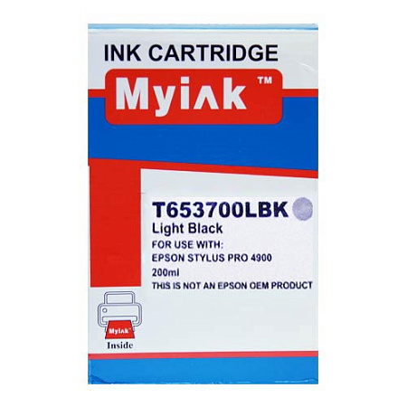 Картридж для (T6537) EPSON St Pro 4900 Gray MyInk SAL Картридж для (T6537) EPSON St Pro 4900 Gray MyInk SAL