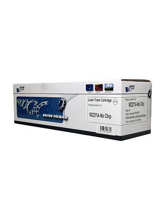 Картридж для HP Color LJ M255/MFP M282/M283   W2211A (207A) синий (1,25K) БЕЗ ЧИПА!!! UNITON Premium 