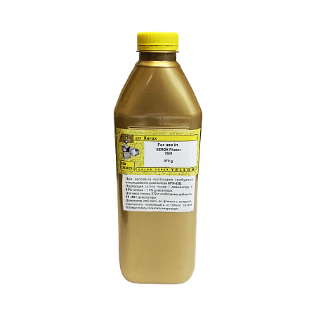 Тонер для XEROX Phaser 7500 (фл,272,желтый,NonChem) Gold ATM 