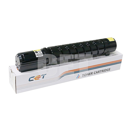Тонер-картридж для CANON iR ADVANCE C256/356 C-EXV55 желт (CET), CET141144 