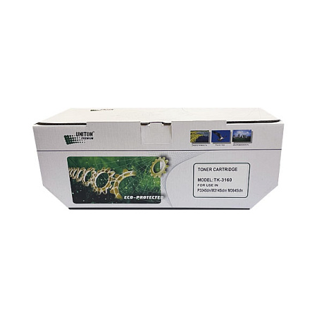 Тонер-картридж для (TK-3160) KYOCERA P3045DN/P3050DN/P3055DN/P3060DN (12,5K,TG-48 MURATA) UNITON Premium GREEN LINE (Eco Protected) 