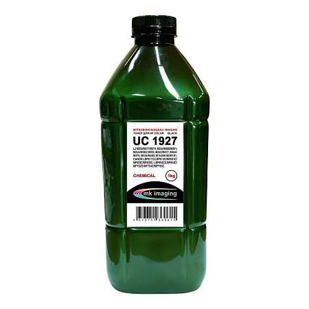 Тонер для HP Color Универсал тип UC1927K (фл,1кг,черный ,Chemical,MITSUBISHI/MKI) Green Line Тонер для HP Color Универсал тип UC1927K (фл,1кг,черный ,Chemical,MITSUBISHI/MKI) Green Line