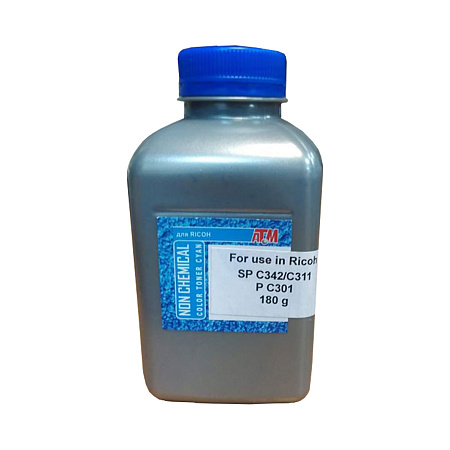 Тонер для RICOH SP C342/C311/P C301 (фл,180,синий,6K,OSK-001 IMEX) Silver ATM 