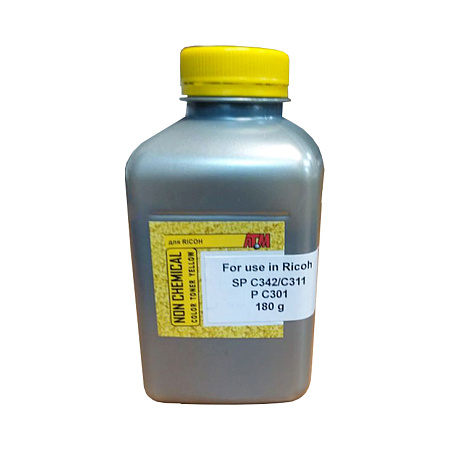 Тонер для RICOH SP C342/C311/P C301 (фл,180,желтый,6K,OSK-001 IMEX) Silver ATM 