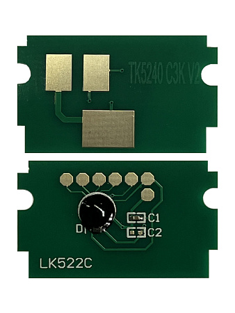 Чип к-жа (TK-5240 C) Kyocera P5026/M5526 (3K) cyan UNItech(Zhono) Чип к-жа (TK-5240 C) Kyocera P5026/M5526 (3K) cyan UNItech(Zhono)