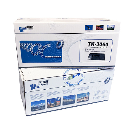 Тонер-картридж для (TK-3060) KYOCERA ECOSYS M3145idn/M3645idn (14,5K,TOMOEGAWA) UNITON Premium Тонер-картридж для (TK-3060) KYOCERA ECOSYS M3145idn/M3645idn (14,5K,TOMOEGAWA) UNITON Premium