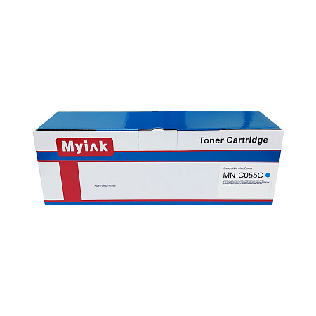 Картридж для CANON LBP-663/ 664, MF746/742/744 Cartridge 055 (R, OEM с б/у OEM чипом) синий (2,1K) MyInk Картридж для CANON LBP-663/ 664, MF746/742/744 Cartridge 055 (R, OEM с б/у OEM чипом) синий (2,1K) MyInk