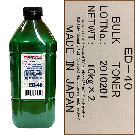 Тонер для KYOCERA Универсал тип ED-40 (фл,900,TOMOEGAWA) Green Line 