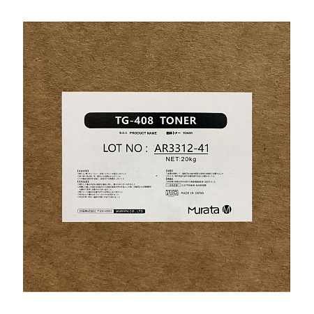 Тонер для RICOH SP3610/4500/4510, SP6410/6440 /TG-408 (короб,2х10кг) MURATA Япония Тонер для RICOH SP3610/4500/4510, SP6410/6440 /TG-408 (короб,2х10кг) MURATA Япония